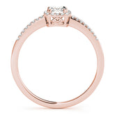 Engagement Rings Halo Emerald - TN84373